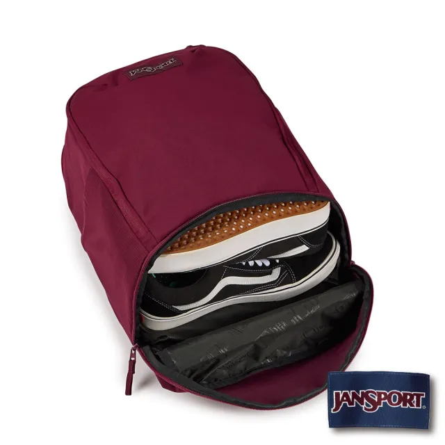 【JANSPORT】雙11 SERENITY PACK 都會系列後背包(櫻桃紅)