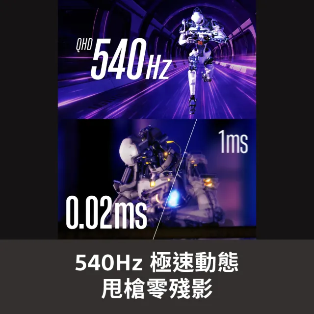 【SONY 索尼】INZONE M10S II 電競螢幕SDM-27Q102(27型/QHD OLED/540Hz/0.02ms/24.5”模式 /HDMI2.1/DP2.1)