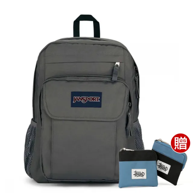 【JANSPORT】雙11 UNION PACK 校園系列後背包(石墨灰)