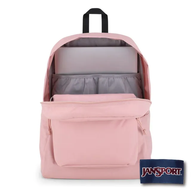 【JANSPORT】雙11 SUPERBREAK PLUS 系列後背包(玫瑰粉)