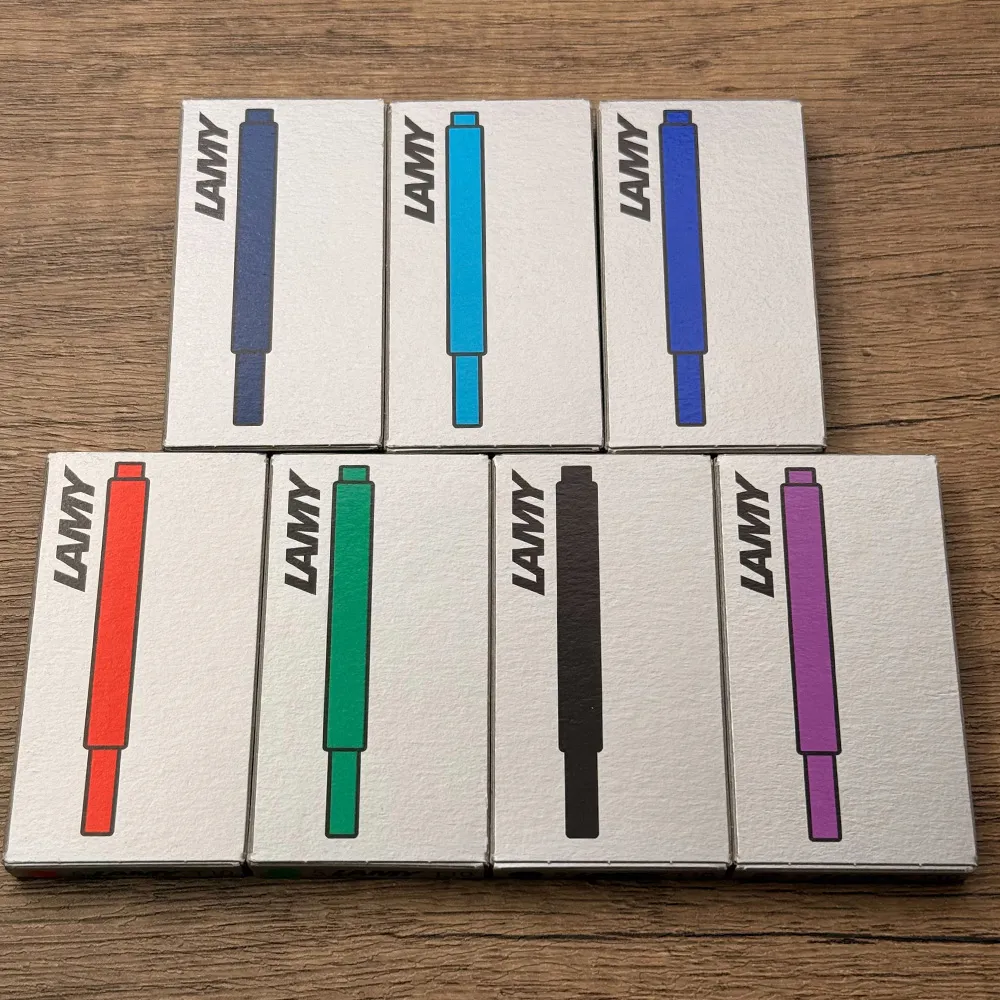 【LAMY】卡水 兩盒10入裝 七色可選 T10 卡式墨水管