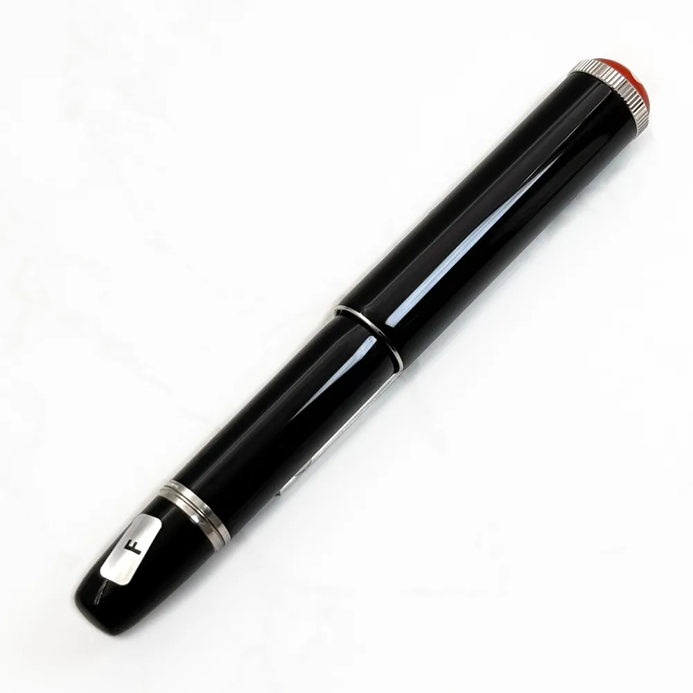 【MONTBLANC 萬寶龍】傳承系列紅與黑「迷你」特別版黑色鋼筆 F 尖(127800)