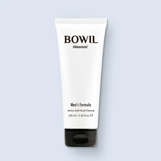 【BOWIL】官方直營 質男 超淨化南極保濕洗面乳 100ml(ELLE第一 獨家南極歐美專利)