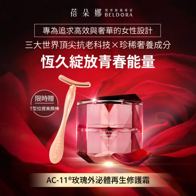 【BELDORA 蓓朵娜】AC-11外泌體修護霜30g★小姐不熙娣推薦