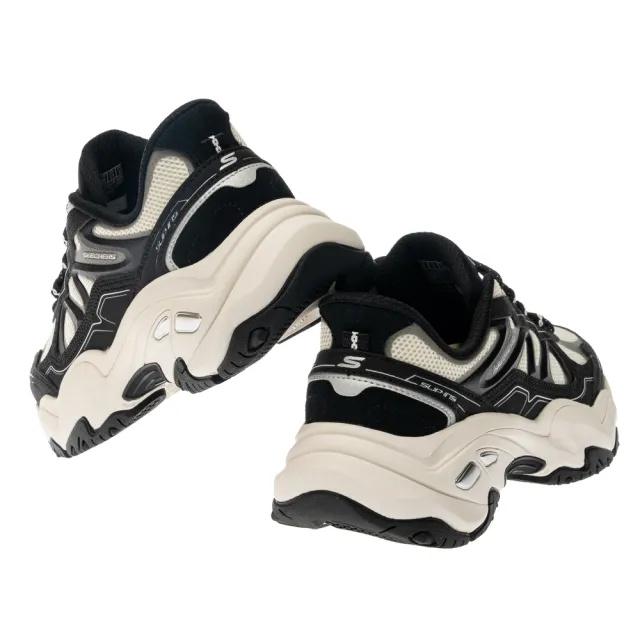 【SKECHERS】女鞋 休閒系列 休閒鞋 瞬穿舒適科技 DLITES 6.0(150704WBK)
