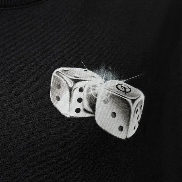 【NIKE 耐吉】短袖上衣 女 AS W J BRK SS GF GFX TEE DICE 喬丹 運動 休閒 黑色 (IM7351010)