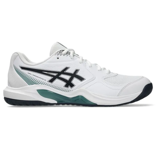 【asics 亞瑟士】網球鞋 訓練鞋 男鞋 運動鞋 緩震 GEL-DEDICATE 9 白 1041A543-101