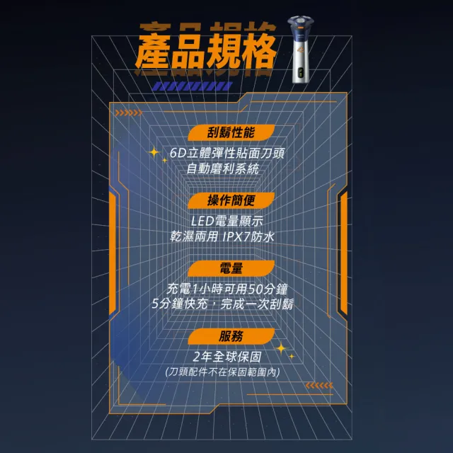【Philips 飛利浦】S3881 潮流系列電鬍刀-曜石黑(周杰倫同款/SkinIQ動力感應/360D彈性貼面)