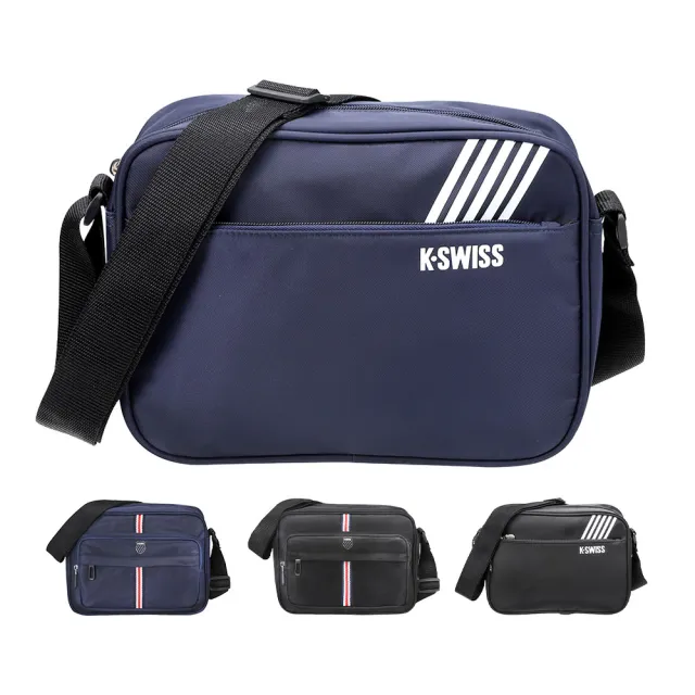 【K-SWISS】防潑水機能斜背包 側背包 Shoulder Bag 多款任選
