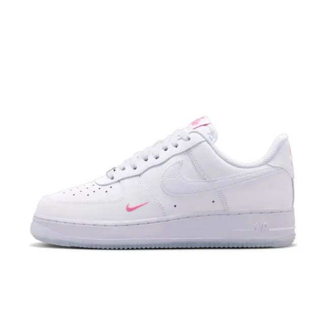 【NIKE 耐吉】運動鞋 休閒鞋 女鞋 W AIR FORCE 1 07 AF1 經典 舒適 白粉 (IV4453100)