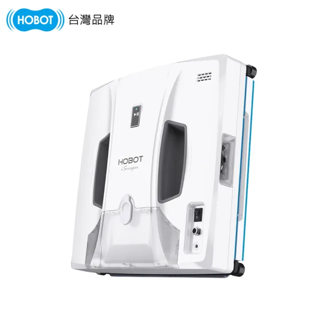 【HOBOT 玻妞】玻妞雙刮刀擦窗機器人HOBOT SP-10(獨家專利全新科技 擦窗機/二刀流擦窗機/附收納盒)