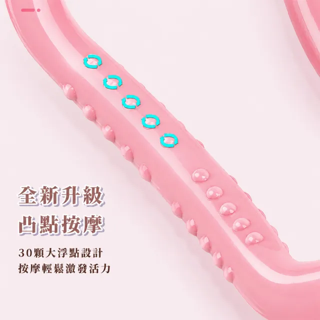 多功能居家訓練瑜珈環-2入組(皮拉提斯環 瑜珈圈 開間薄背 全身按摩 開胸 拉背 伸展 居家 抗壓)