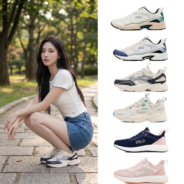 【FILA】#韓韶禧代言款 男鞋 女鞋 老爹鞋 中性慢跑運動鞋 休閒鞋-任選