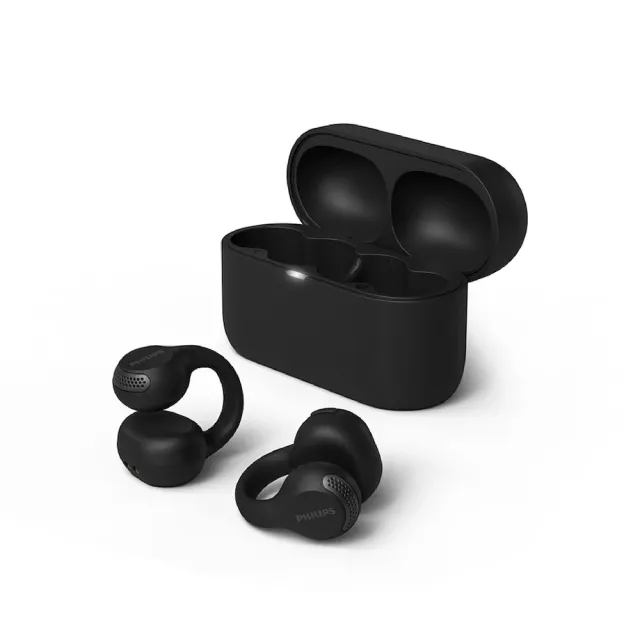 【Philips 飛利浦】GO 系列 TAQ2000 耳夾式 真無線藍牙耳機(公司貨保證)