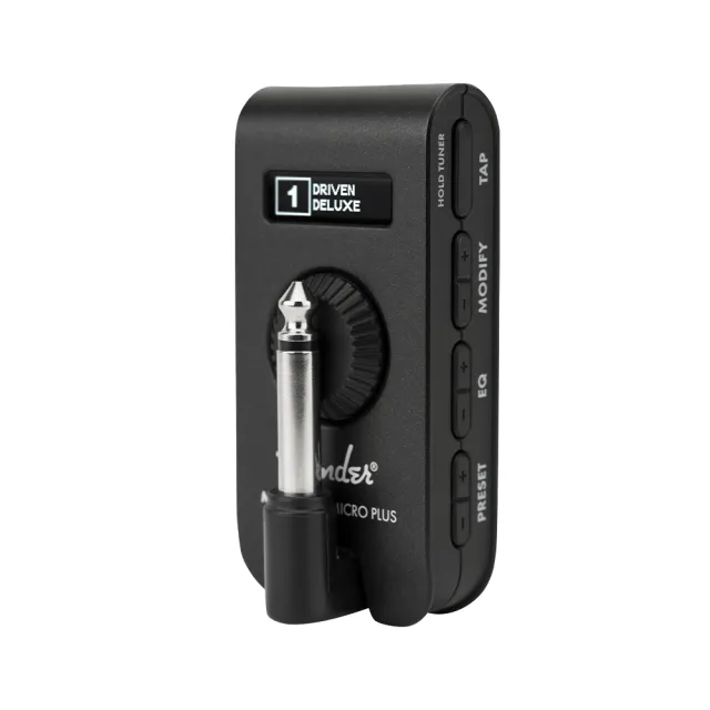 【Fender】Mustang Micro Plus 音效模擬器 隨身耳機吉他音箱 不吵人(原廠公司貨 商品保固有保障)