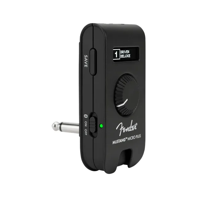 【Fender】Mustang Micro Plus 音效模擬器 隨身耳機吉他音箱 不吵人(原廠公司貨 商品保固有保障)