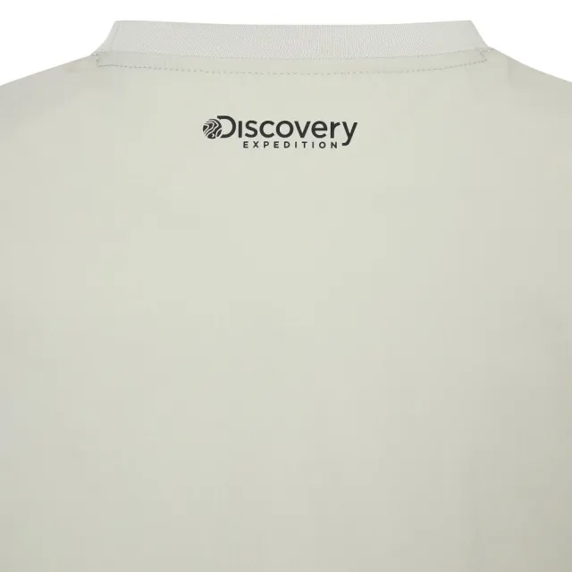 【Discovery Expedition】Freshvent 女版梭織口袋Logo短袖T恤(DWRS82053-NBD)