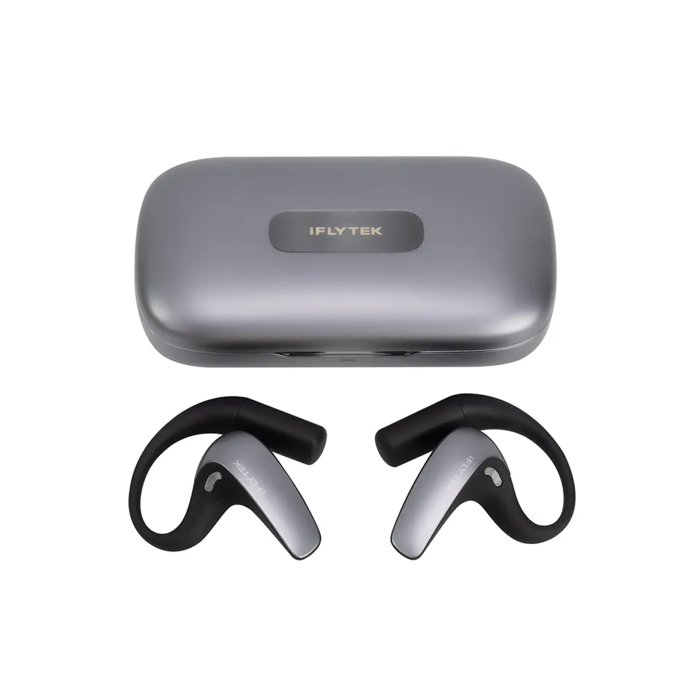 【iFLYTEK】科大訊飛 全場景AI翻譯耳機 AIH-2541(雙向即時翻譯/出國旅遊/商務會議/語言學習/藍牙耳機)