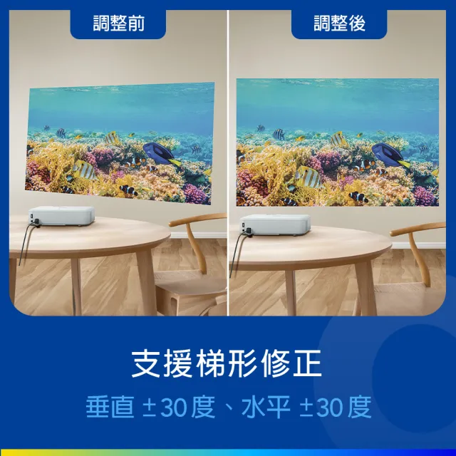 【EPSON】FullHD住商兩用高亮彩3LCD投影機3000流明(CO-FH01)