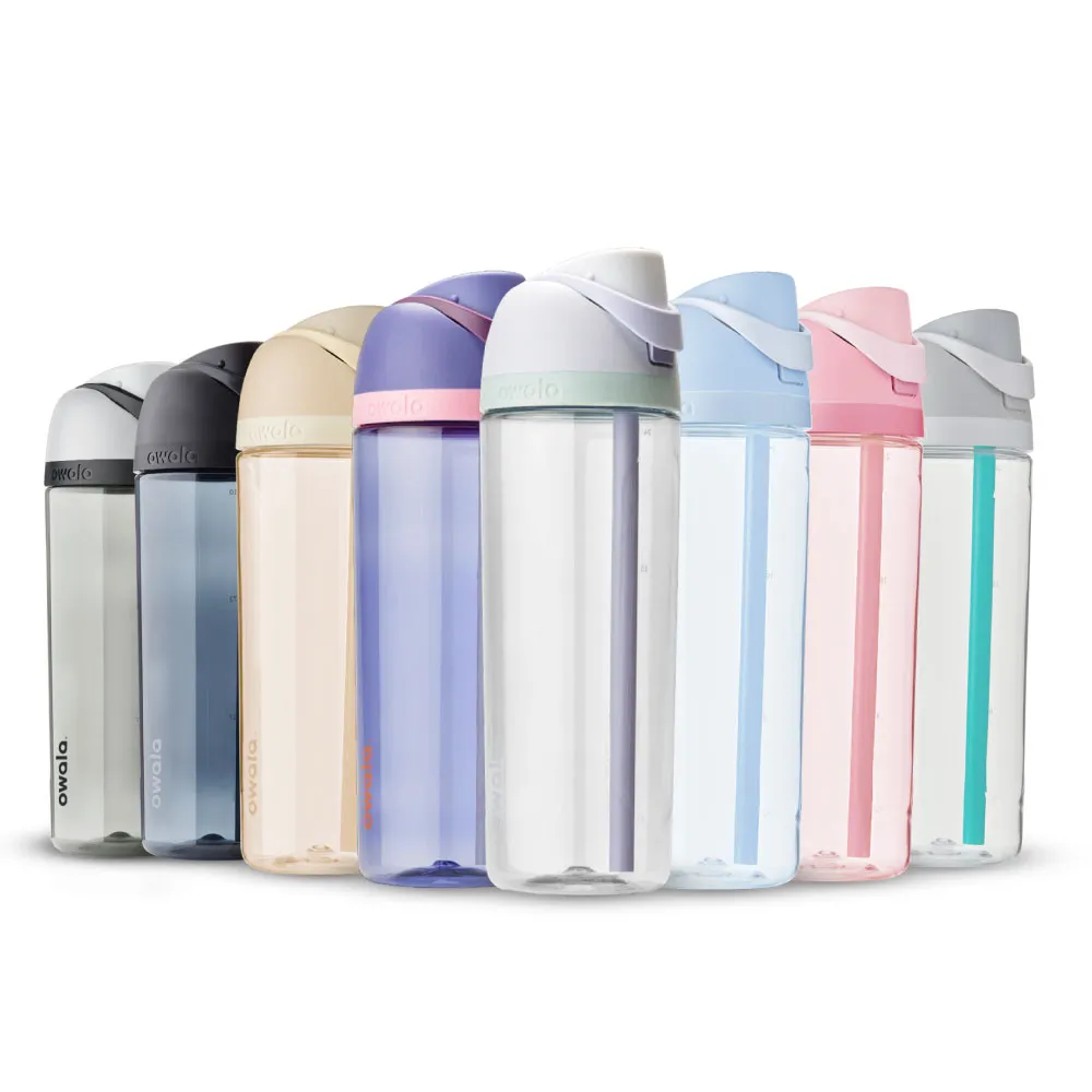 【Owala】Freesip Tritan 彈蓋+可拆式吸管運動水壺｜專利雙飲口｜-740ml/25oz(耐酸鹼/吸管水壺)