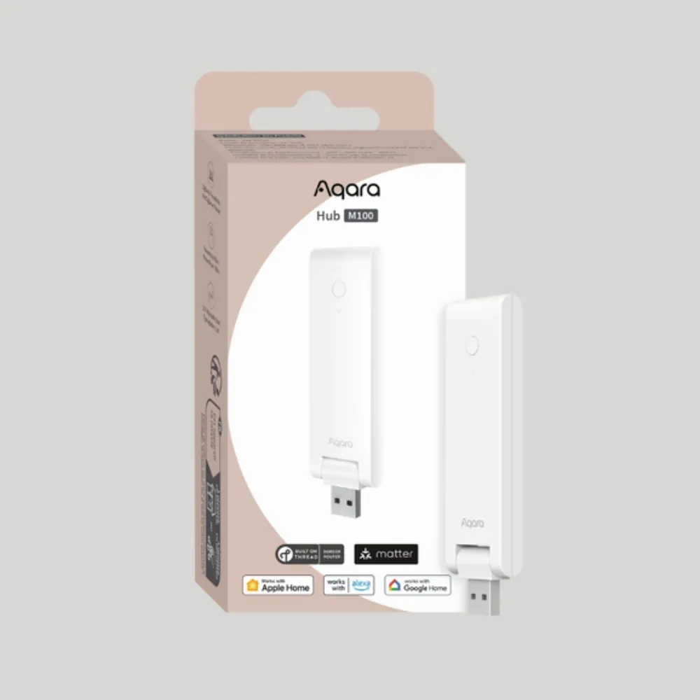 【Sioh 惜】Aqara M100 智慧中樞網關(支援Thread、Zigbee、Matter、HomeKit)