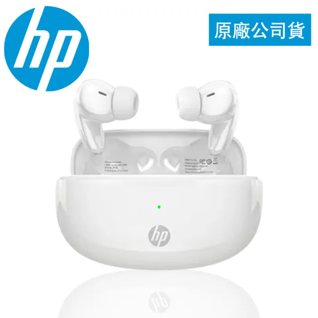 【HP 惠普】H10I 真無線超續航藍牙耳機(IPX4防水 通話降噪 輕量設計 輕觸操控)