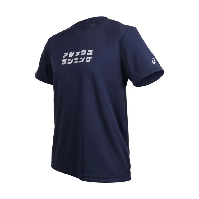【asics 亞瑟士】男短袖T恤-吸濕排汗 運動 上衣 休閒(2011D847-400)