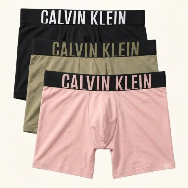 【CALVIN KLEIN】CK男內褲 超細纖維INTENSE POWER四角內褲 3件組(多款任選)