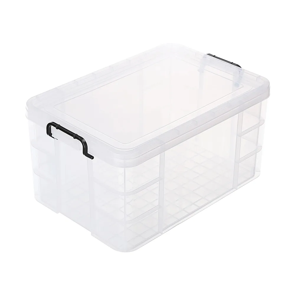 【KEYWAY 聯府】亞斯強固型掀蓋整理箱65L-2入(強固耐用 收納箱 日式 工業風 MIT台灣製造)