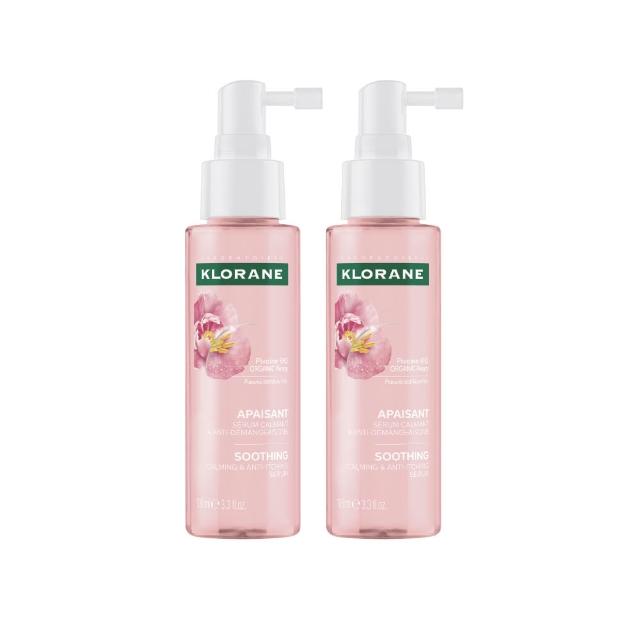 【KLORANE 蔻蘿蘭】官方直營 SOS頭皮舒敏精華液100ml*2入組(新包裝)
