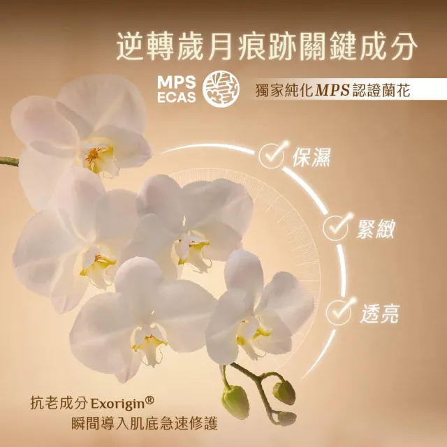 【AQUAMAX 奧科美氏】2入組★泌蘭煥顏修護晚霜分享組(蘭花植泌體/A醇A醛A酯/撫紋雙胜月太/恢復彈性/乳霜)