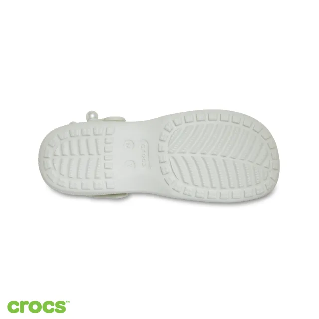 【Crocs】女鞋  經典優雅珍珠芭蕾鞋  洞洞鞋 亞麻色(215631-0HZ)