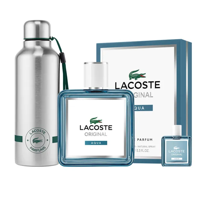 【LACOSTE】經典沁藍淡香精100ml(贈品牌冷水壺+隨機小香乙瓶.專櫃公司貨)
