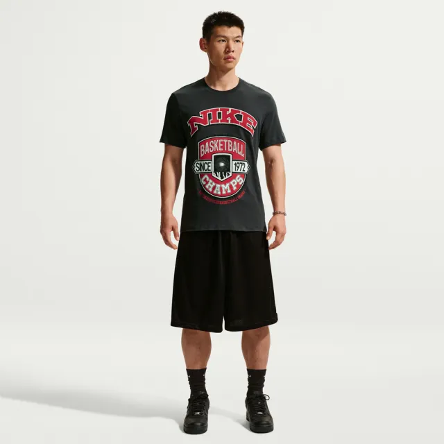 【NIKE 耐吉】短袖上衣 男 AS M NK TEE STD ASBURY CHAMPS 灰黑 IM5051-045