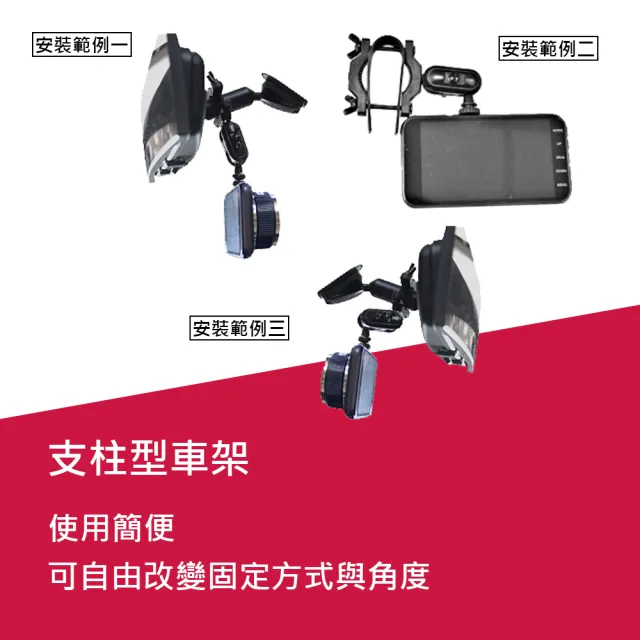 【路易視】HX1 3吋螢幕 1080P 單機型單鏡頭行車記錄器(小巧輕便不佔視線)