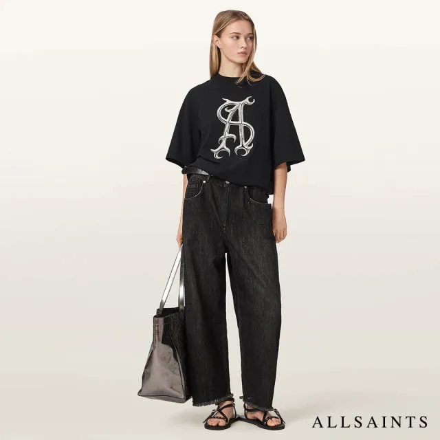 【ALLSAINTS】TAYLOR 純棉高腰繭型牛仔褲 W100ED(寬褲版型)