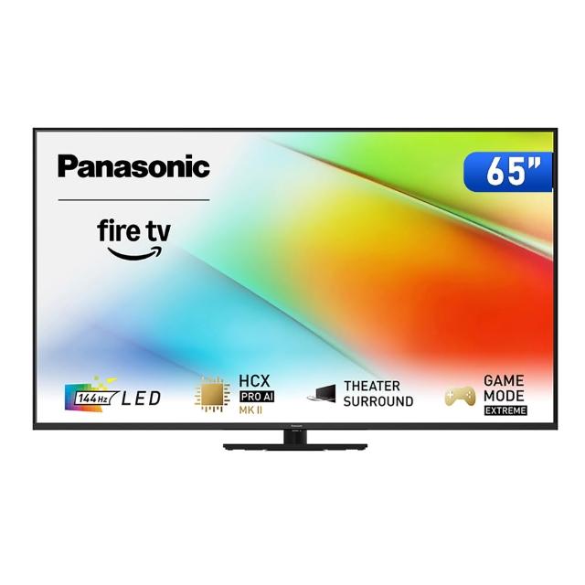 【Panasonic 國際牌】65型4K LED 144Hz聯網顯示器_無視訊盒_送壁掛安裝(TV-65W90BGT)
