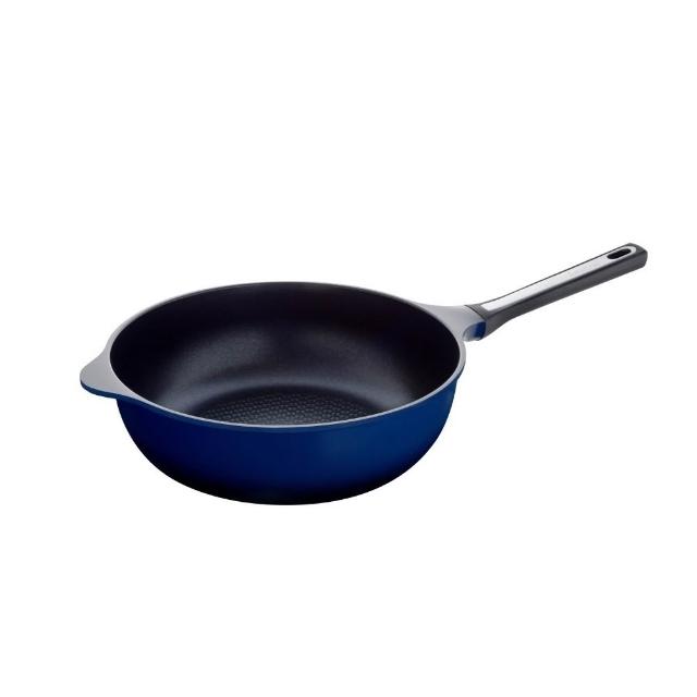 【Arnest】Bellfina鑽石極輕化平底深型不沾炒鍋-28cm(多款選/瓦斯爐及IH可用款)