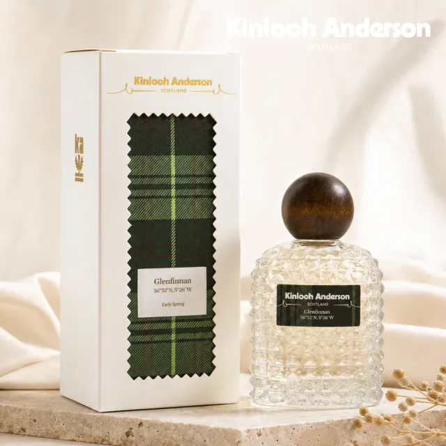 【Kinloch Anderson】金安德森香氛 NO.02格倫芬南 茶香調 空間噴霧100ml(居家室內/空間香氛)