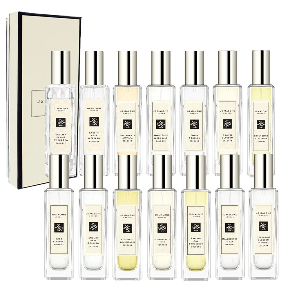 【Jo Malone】香水 30ml 附原廠禮盒(多款任選.英國梨小蒼蘭/鼠尾草海鹽/黑莓子/藍風鈴/黑石榴)-七夕禮物