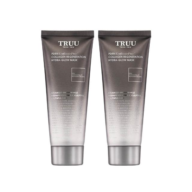 【TRUU 童】PDRN外泌體膠原再生水光面膜120G 2入(再生青春密碼 敷回膠原彈潤肌)