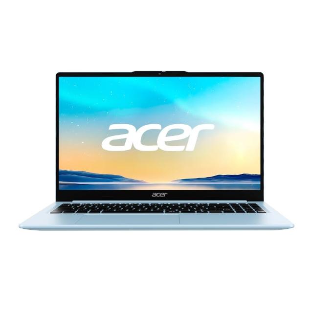 【Acer 宏碁】筆電包/羅技鼠★15.6吋R3輕薄文書筆電-冰川藍(Aspire Lite/AL15-46P-R90G/R3-5400U/8G/512G