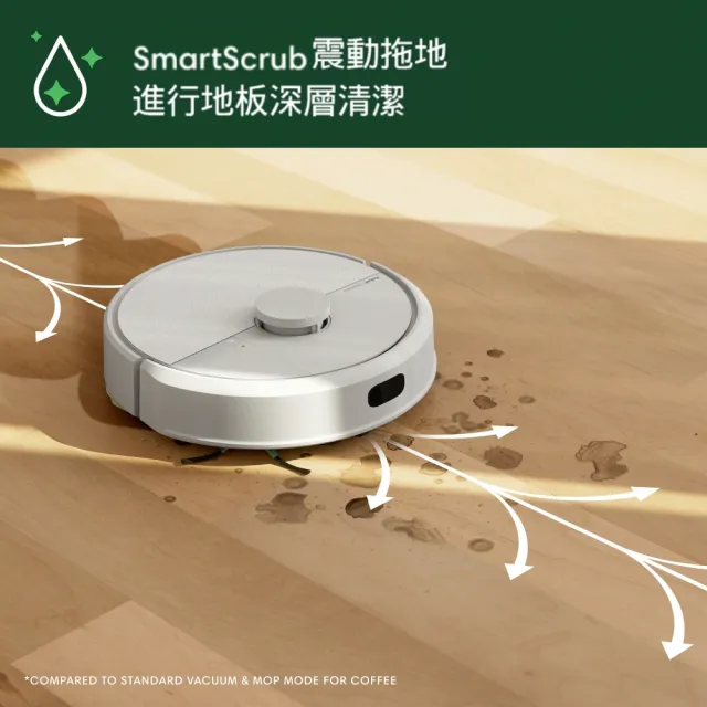 【iRobot】Roomba 105 Combo 掃拖機器人 買1送1超值組(Combo i5升級版)