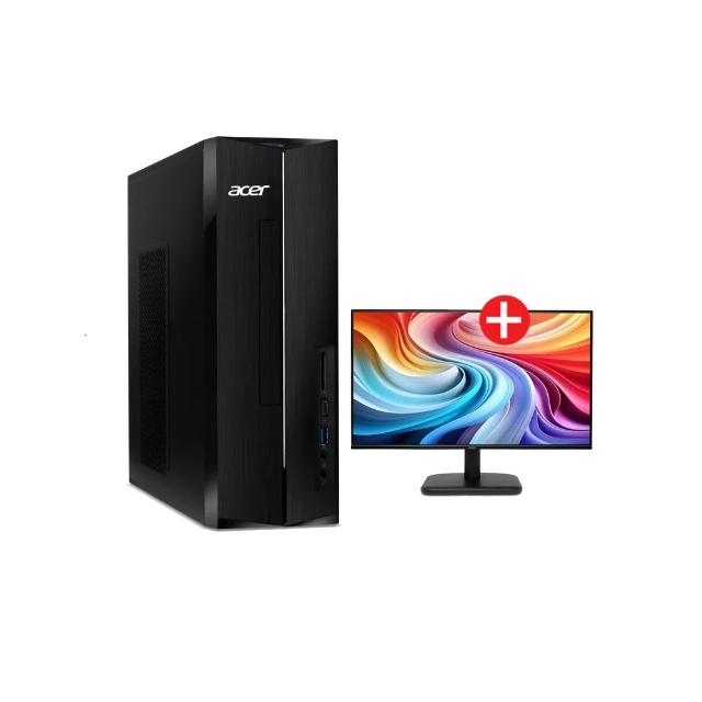 【Acer 宏碁】+24型螢幕★R5-7430U 六核文書電腦(XC-1725/16GB/512G SSD/W11H)