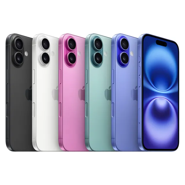 【Apple】A+級福利品 iPhone 16 128G 6.1吋(贈充電線+玻璃貼+透明殼)