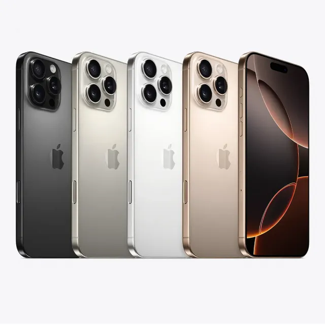 【Apple】A+級福利品 iPhone 16 Pro Max 256G(贈充電線+玻璃貼+透明殼)