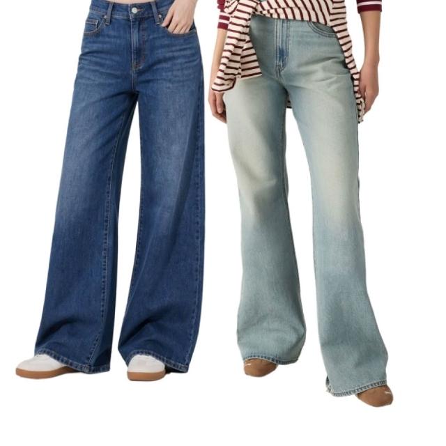 【LEVIS】女生牛仔褲 直筒褲 寬褲 錐形褲 女生褲子 提臀 多款任選 熱賣單品