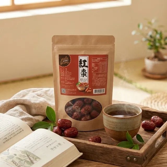 【長青穀典】紅棗 2包組(200g/包 果乾 零食 雞湯 點心 送禮 伴手禮)