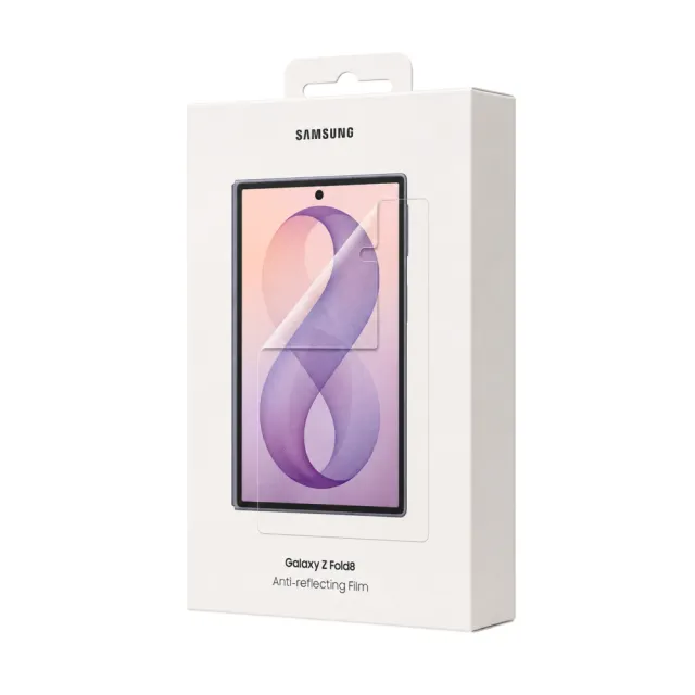 【Samsung 三星】Galaxy Z Fold8 原廠抗反光螢幕保護貼 - 內附 2片保貼 (EF-UF971)
