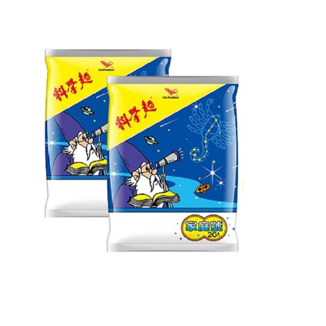 【科學麵】原味Mini包15gx20入 x2袋(共40入)(TQF微笑標章)